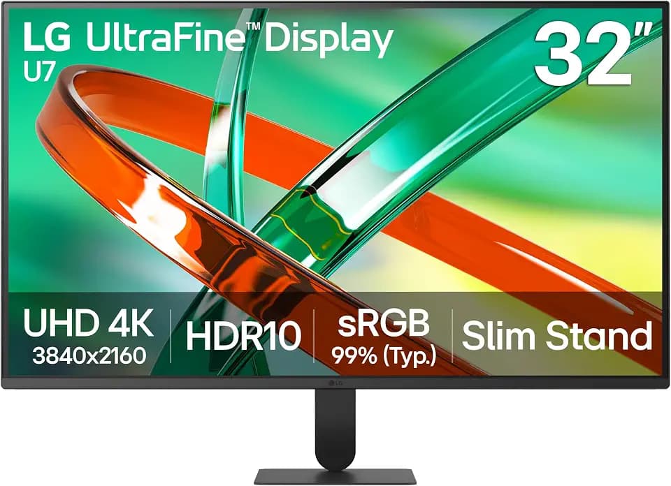 LG 32U701B-B 32-inch Ultrafine 4K UHD 60Hz HDR10 HDMI DP Computer Monitor