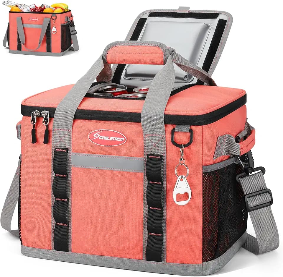 Maelstrom Soft Cooler Bag, 35/55/75 Can Beach Cooler with Flip-top Access