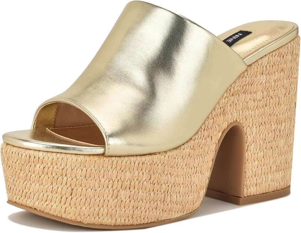 Nine West Women's Olley Platform sandal
