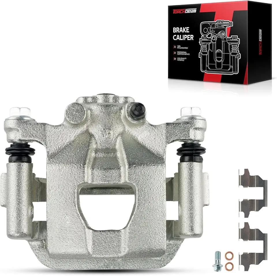 Torchbeam Rear left Driver Side Brake Caliper for Nissan for 2007-2012 Altima, 2007-2008 Maxima, Disc Brake Caliper Assembly with Bracket Replace #19B2780A
