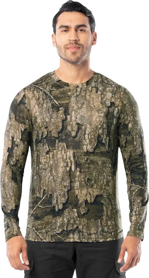 Realtree Men's Long Sleeve Performance Shirt
