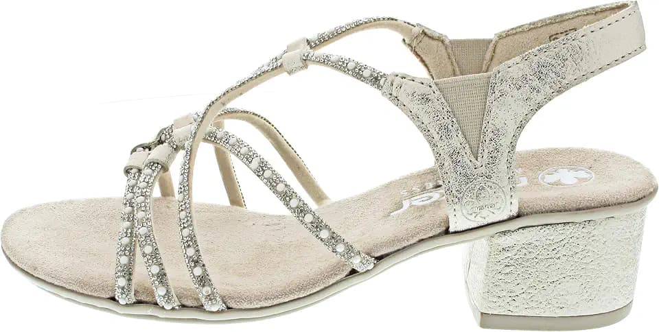 Rieker Damen 64970 Riemchen Sandaletten