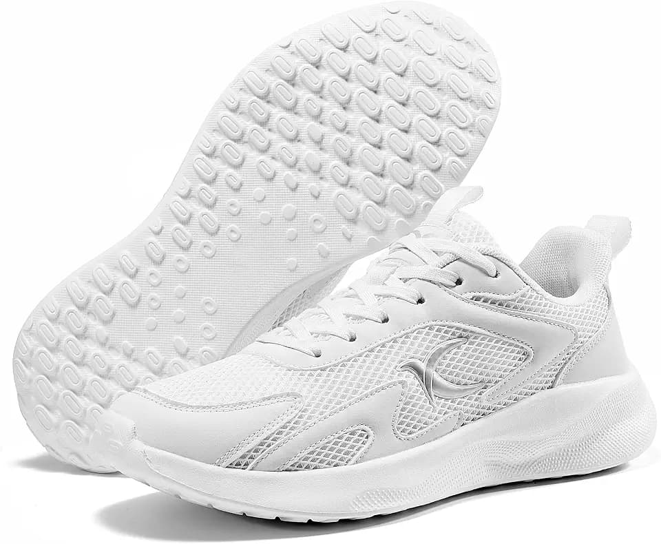 Aomigoct Women's Walking Lightweight Shoes: Memory Foam & Non-Slip Sole - Walk Confidently and Comfortably in Your Everyday Life