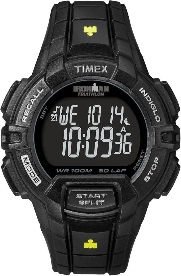 Timex Men's Ironman Triathlon Rugged 30 44mm Resin Strap Watch
