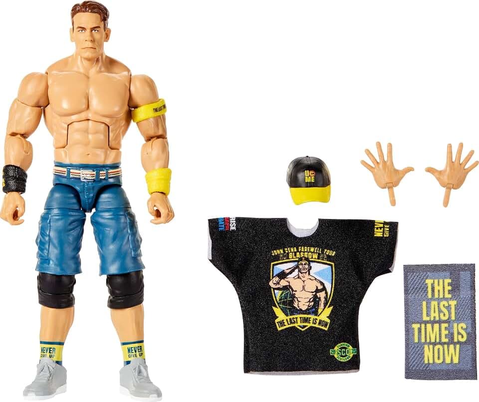 Mattel WWE Elite Collection Top Picks John Cena Figure & Accessories