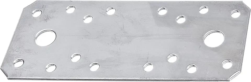 Alberts 341862 Flachverbinder | sendzimirverzinkt | 96 x 35 x 2,5 mm
