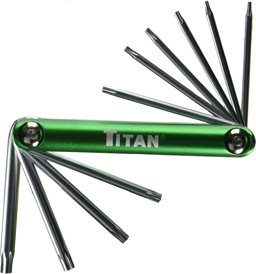 Titan 12710 Tamper Proof Star Key Set