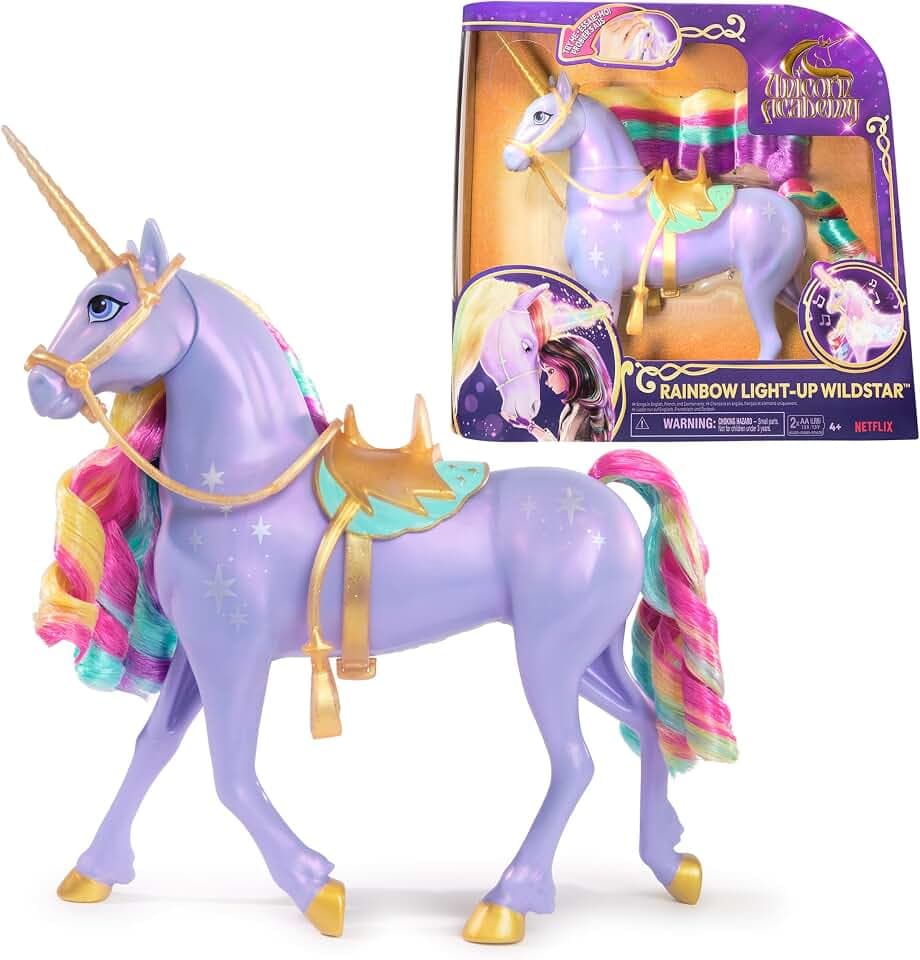 Unicorn Academy Licht-Magie Wildstar interaktives Einhorn, ab 4 Jahren