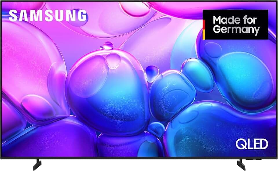 Samsung QLED 4K Q6FA 85 Zoll (214 cm) UHD Fernseher, Optimiert für Fussball, 100% Farbvolumen für satte Farben, Quantum HDR, 4K Upscaling, Kostenlos 900 Sender TV Plus, Samsung Vision AI Smart TV