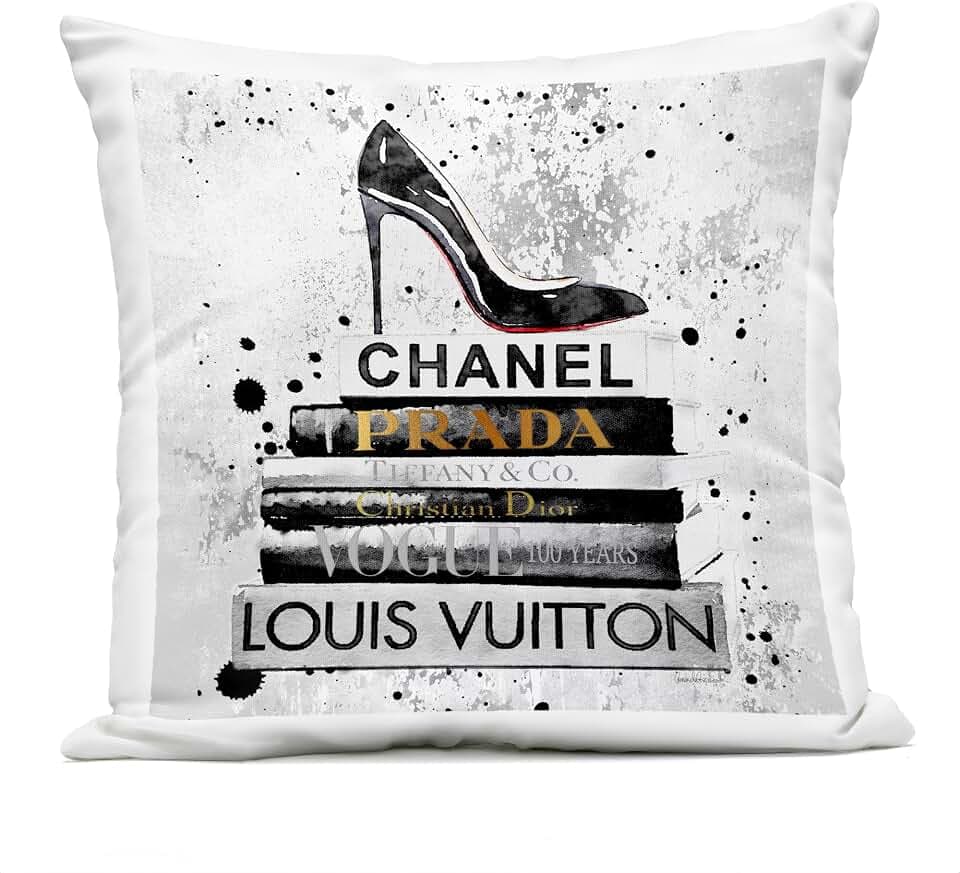 Stupell Industries | Black Glam Books Paint Splatter, 18 x 18