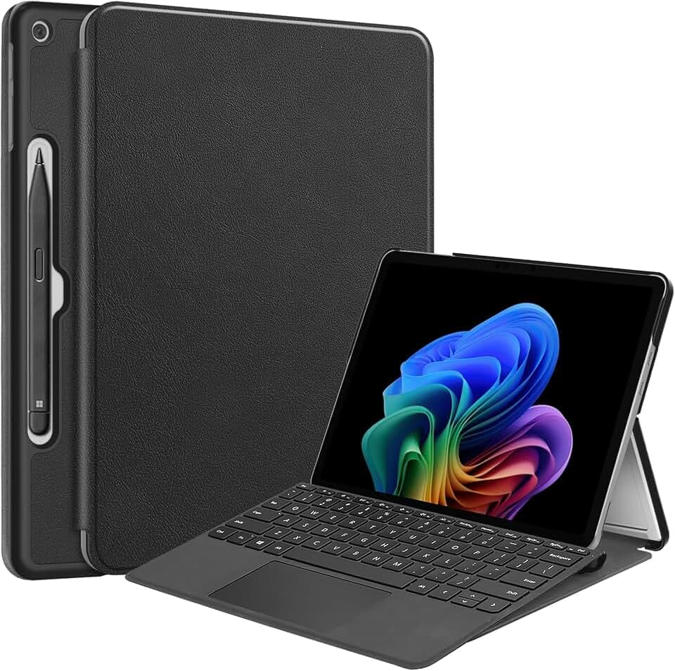 Hülle für Surface Pro 12 2025 Tablette Case Cover -Schwarz