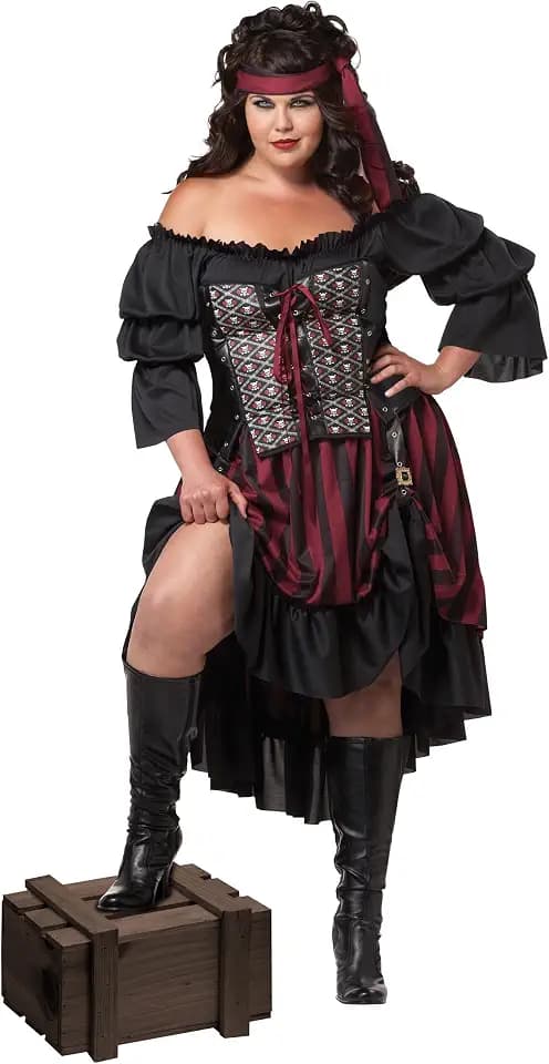 California Costumes Women's Plus-Size Pirate Wench Plus