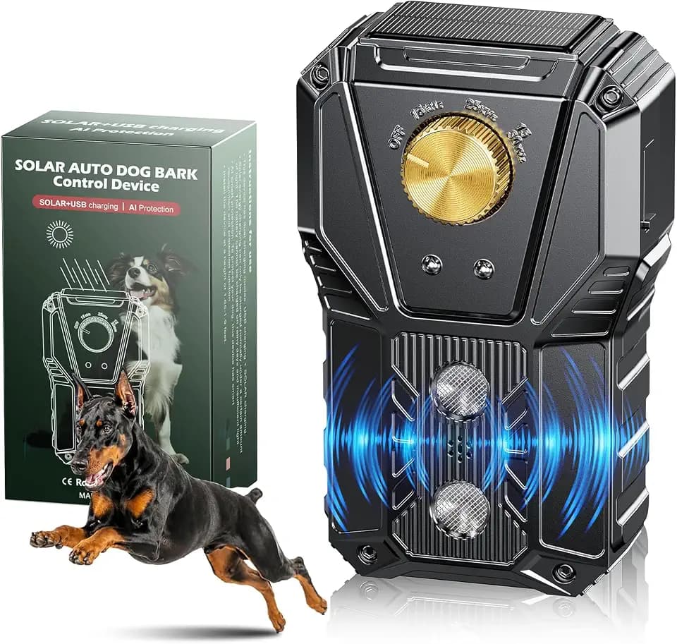 Anti Barking Device for Dogs, 3 Modes Ultrasonic Bark Deterrent