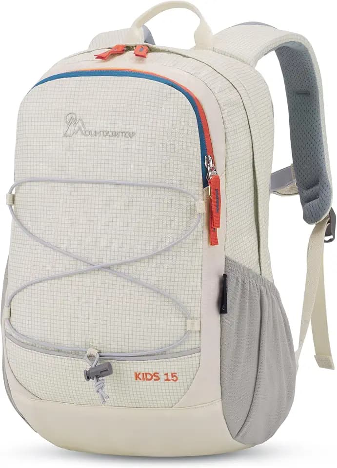 MOUNTAINTOP 15L Kids Backpack, Kindergarten Bag for Boys Girls Ages 5-7