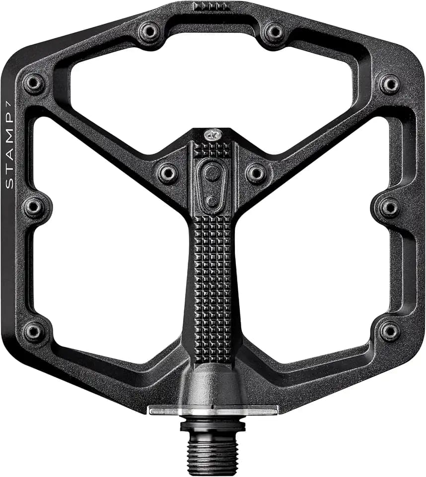 Crankbrothers Stamp Flat MTB Pedals - Size-Specific, Lightweight, Versatile, Durable Bike Pedals