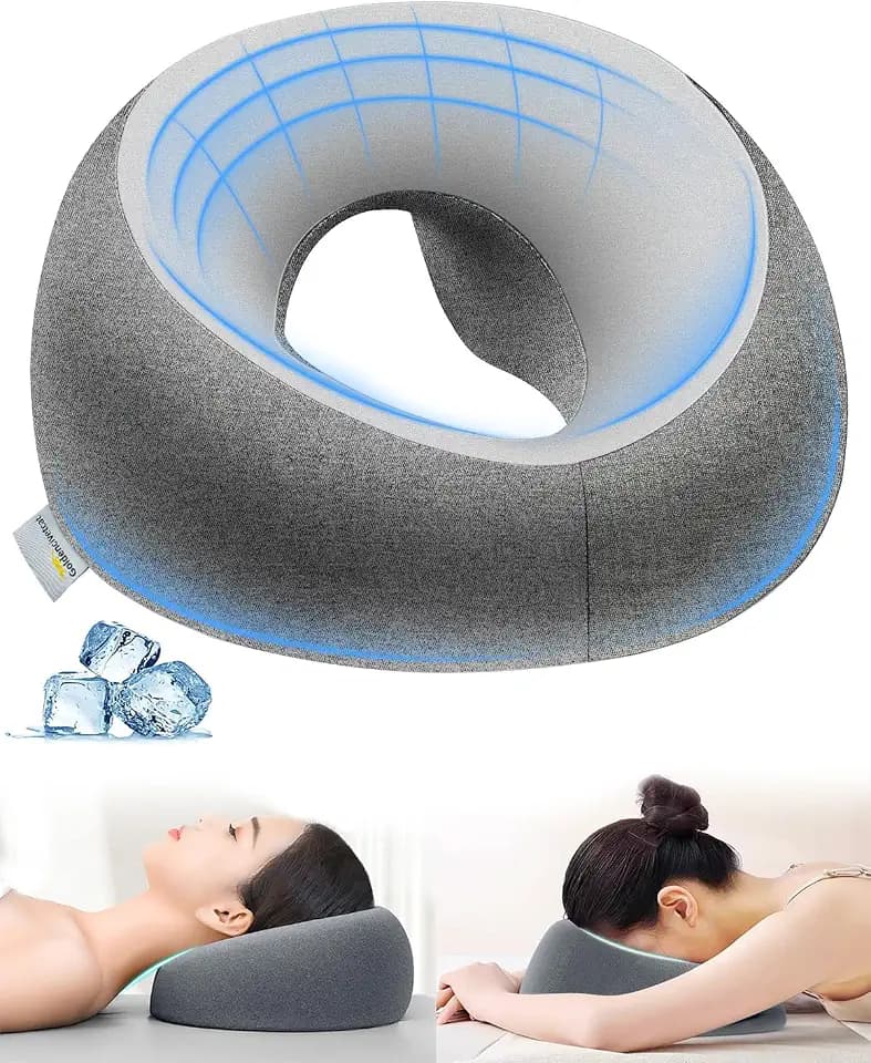 Massage Headrest for Bed,Face Down Pillow for Massage Table & Bed