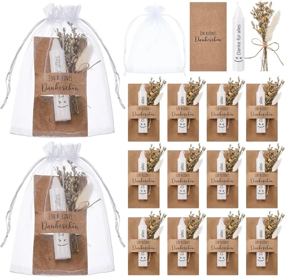 Tenare 12 Sets Dankeschön Geschenk für Kollegen Abschiedsgeschenk