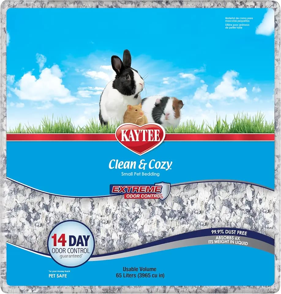 Kaytee Clean & Cozy Extreme Odor Control Hamster Bedding, 65 Liters