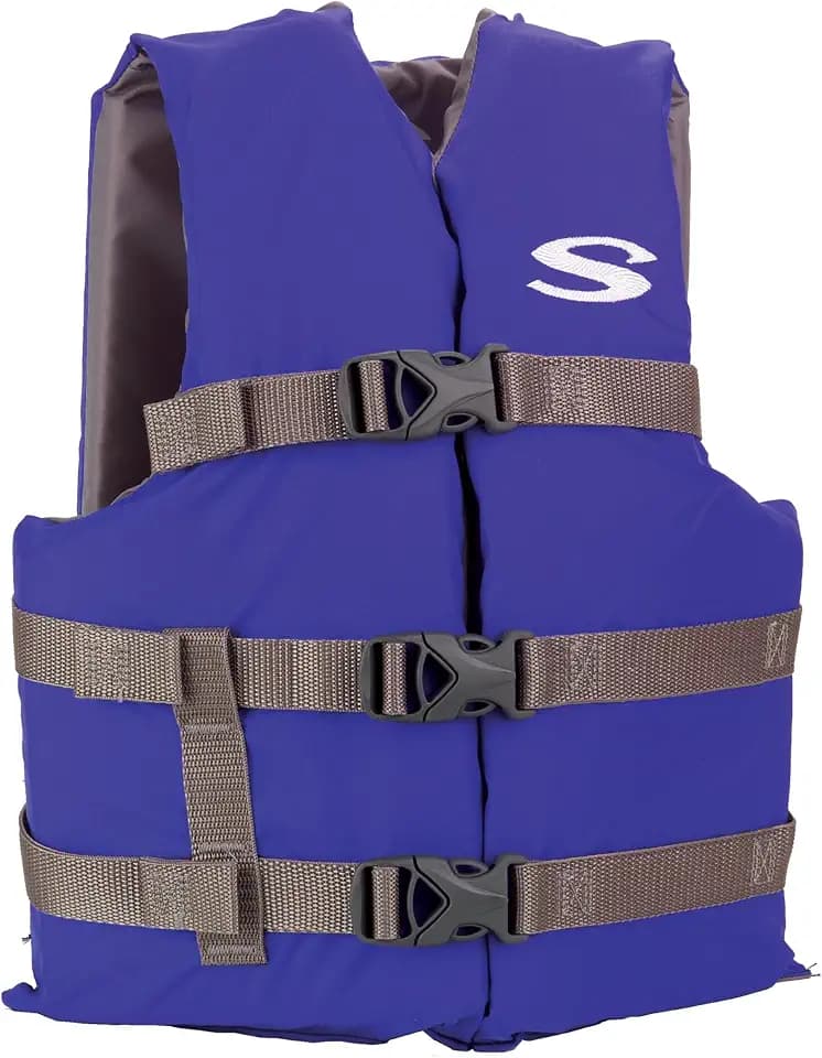 Stearns Kids Life Vest, USCG Approved Type III Life Jacket for Children 30 to 50 lbs, Youth PFD for Boating, Swimming, Watersports, Pool, Beach, & More