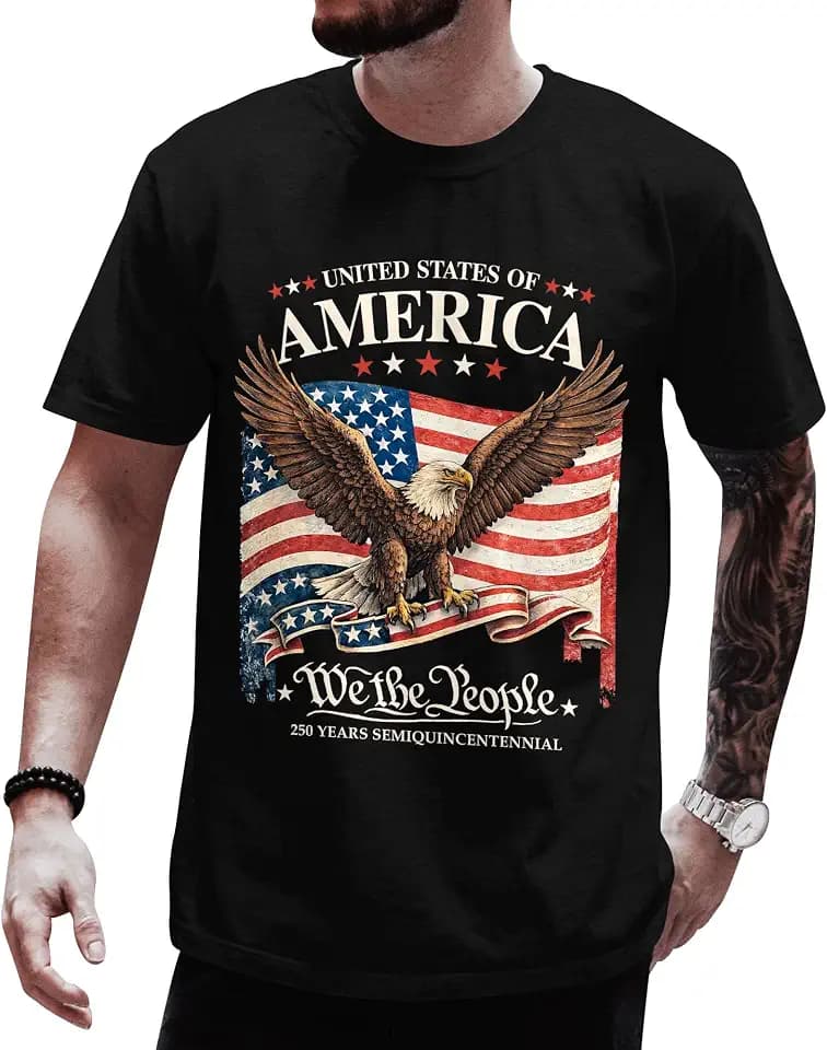 250th Anniversary American Flag Shirt - 250 Years American Independence Tshirt - 4th of July Shirts