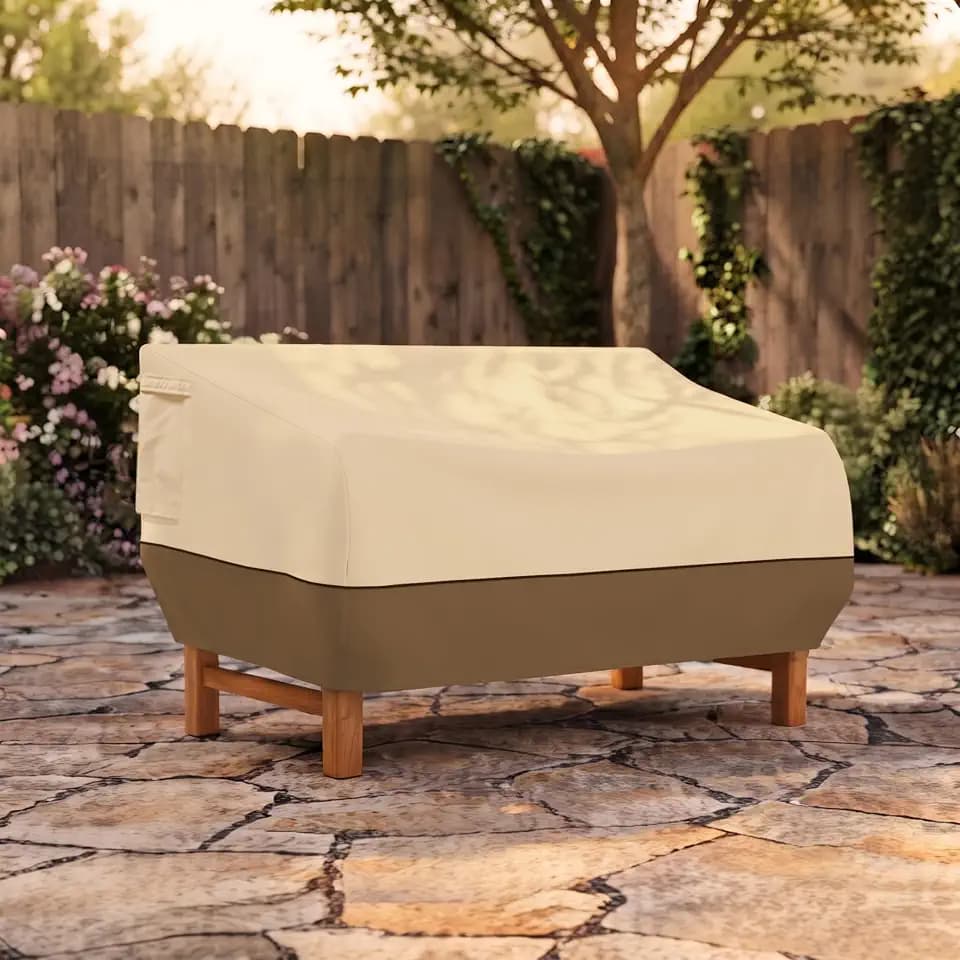DUCKCOVERS Elegant Waterproof 34 Inch W Patio Chair Cover, Outdoor Chair Covers