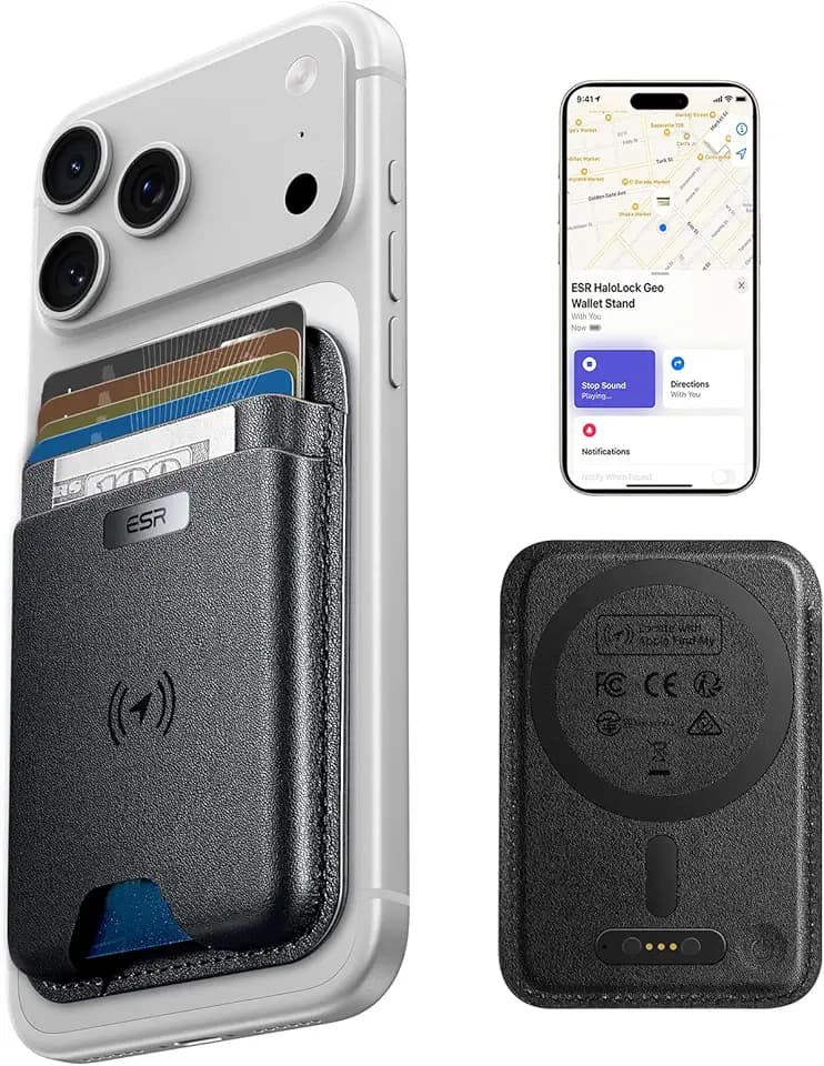 ESR Geo for MagSafe Wallet with Full Find My Functionality, 5 Card Holder