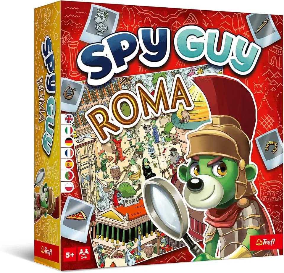 Trefl - Gra Spy Guy, Roma/Rom, EIN Spiel für die ganze Familie