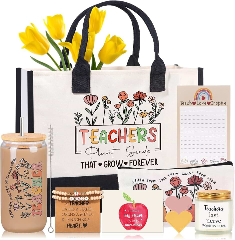 Ithmahco Teacher Appreciation Gifts, Special Teacher Gift For Women, Personalized End Of Year Thank You Gifts For Teachers, Teachers Appreciation Week Gift Set From Student