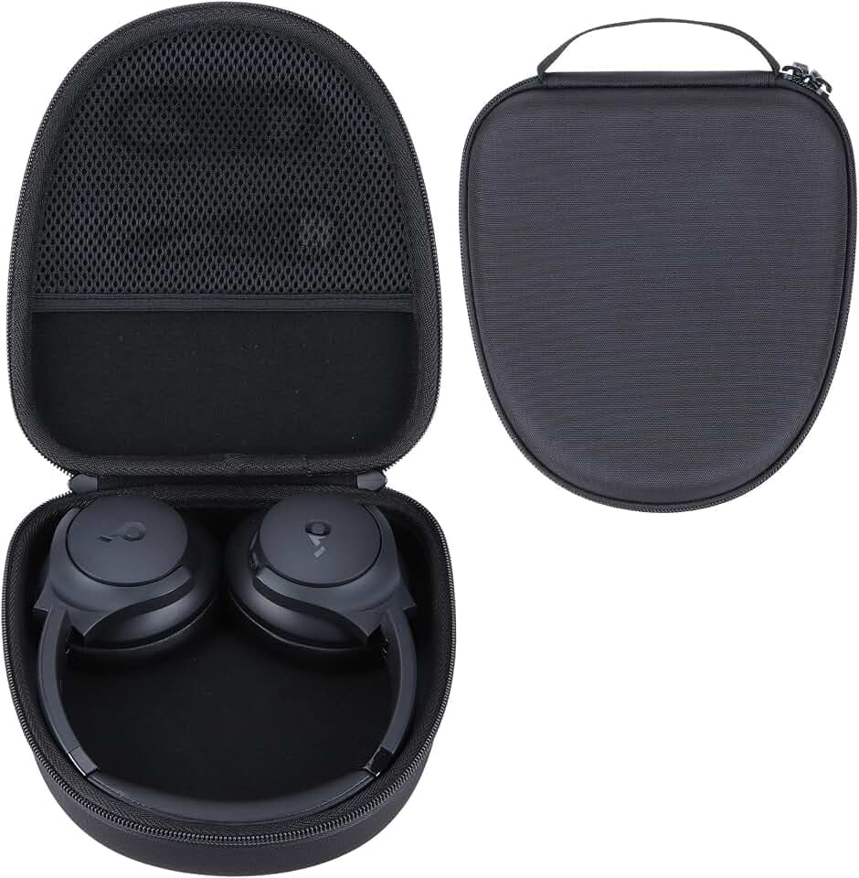 RIYADAone Case for Anker Soundcore Life Q20 Q30 Q35 Q40 Q45 Q20+ Headphones