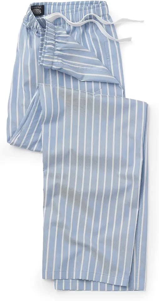 The Savile Row Company London, 100% Baumwolle, weiche PJ-Pyjamahose, Lounge-Hose
