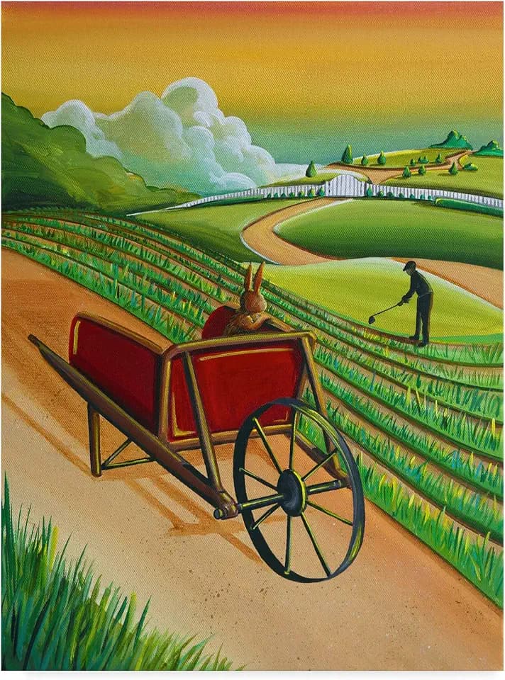 Trademark Fine Art Peter Rabbit 15 by Cindy Thornton, 14x19-Inch