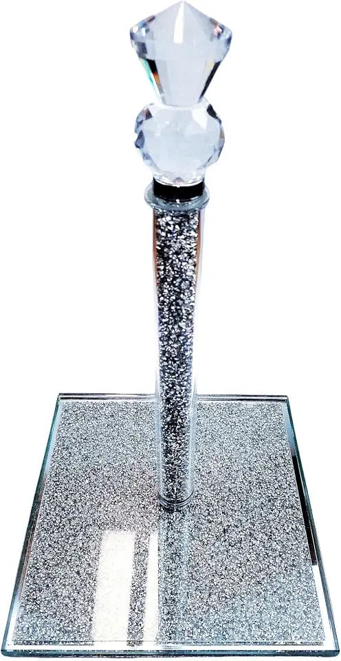 Heavy Duty Paper Towel Holder Countertop for Kitchen Weighted Base Non-Slip