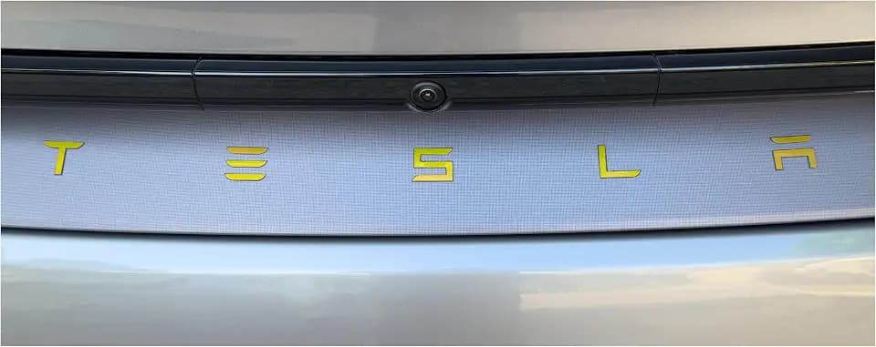 Liftgate Applique Wrap Compatible with Tesla Model Y