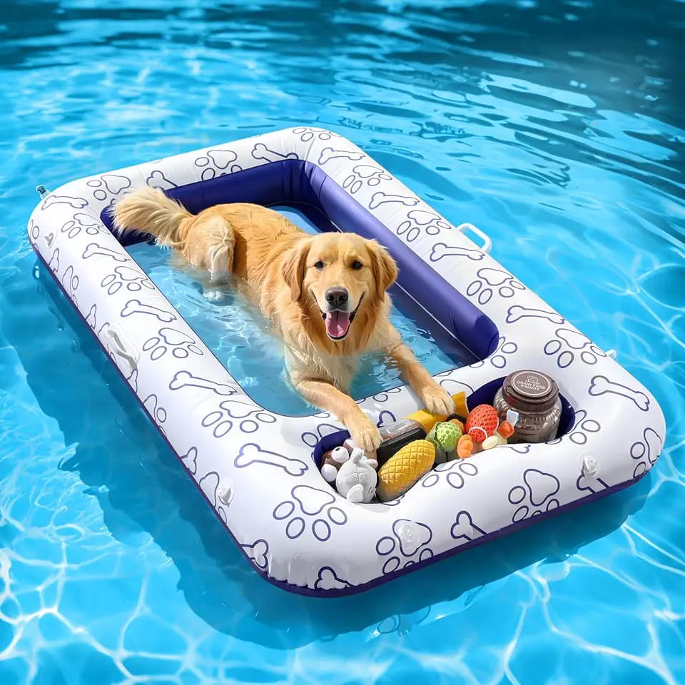 MoKo Pool Luftmatratze für Hunde