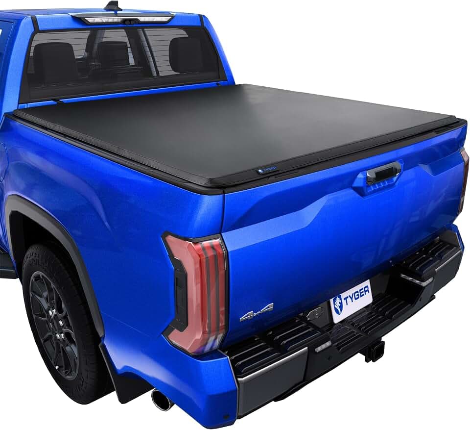 Tyger Auto T3 Soft Tri-fold Truck Bed Tonneau Cover Compatible with 2022-2026 Toyota Tundra | 5.5' (67") Bed | TG-BC3T1062
