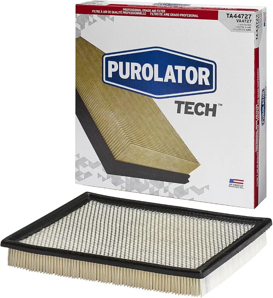 Purolator TA44727 PurolatorTECH Air Filter Compatible With 2005-2019 Nissan Frontier, 2004-2015 TITAN, 2005-2012 Pathfinder, 2005-2015 Xterra, 2005-2015 Armada and 1993-2004 Jeep Grand Cherokee
