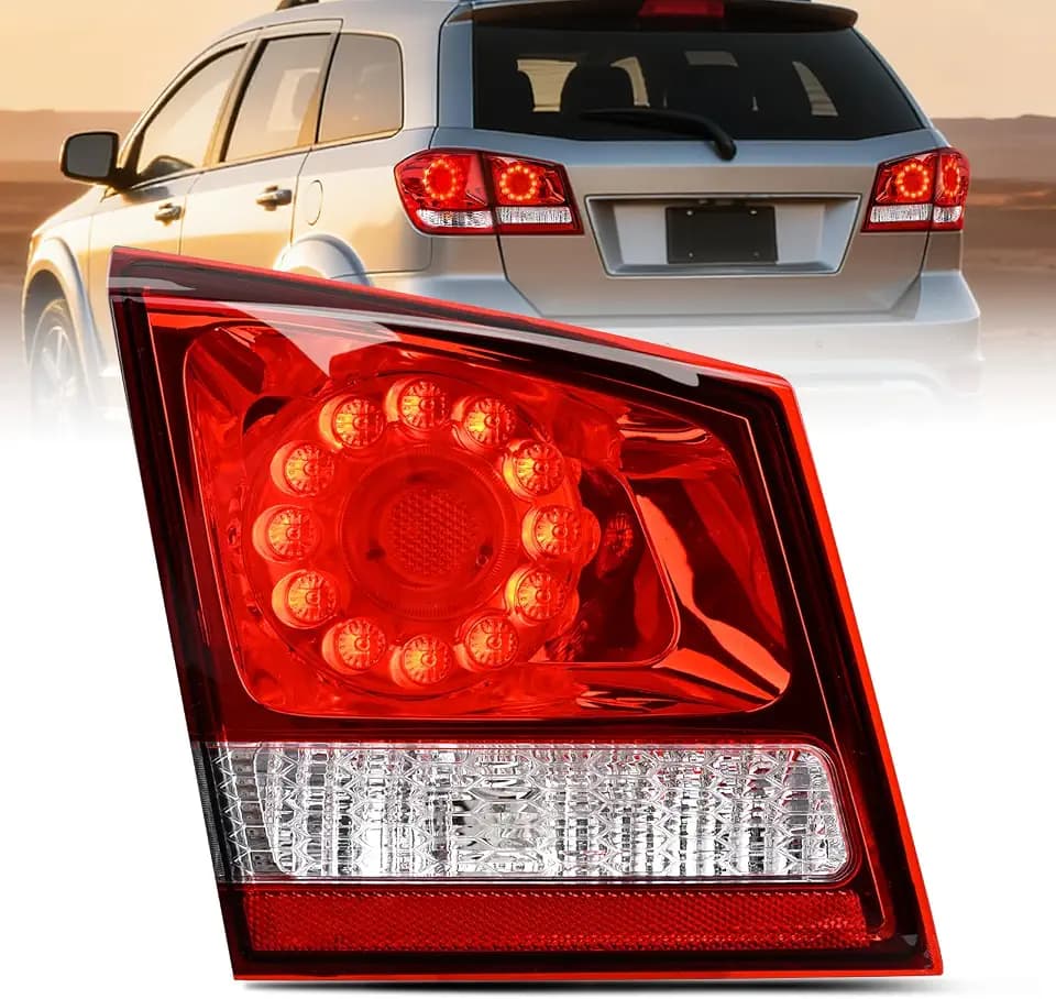 Nilight Taillight Assembly for 2011-2020 Dodge Journey Left Driver Side