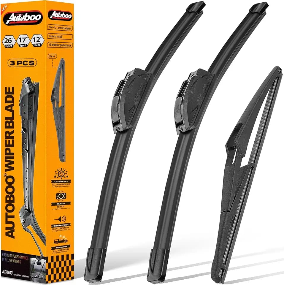 AUTOBOO Windshield Wiper Blade Replacement for Nissan Rogue Pathfinder