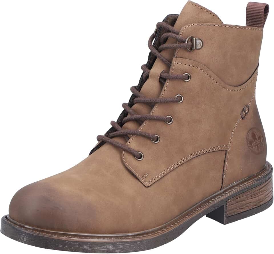 Rieker Damen 71444 Schnürstiefel