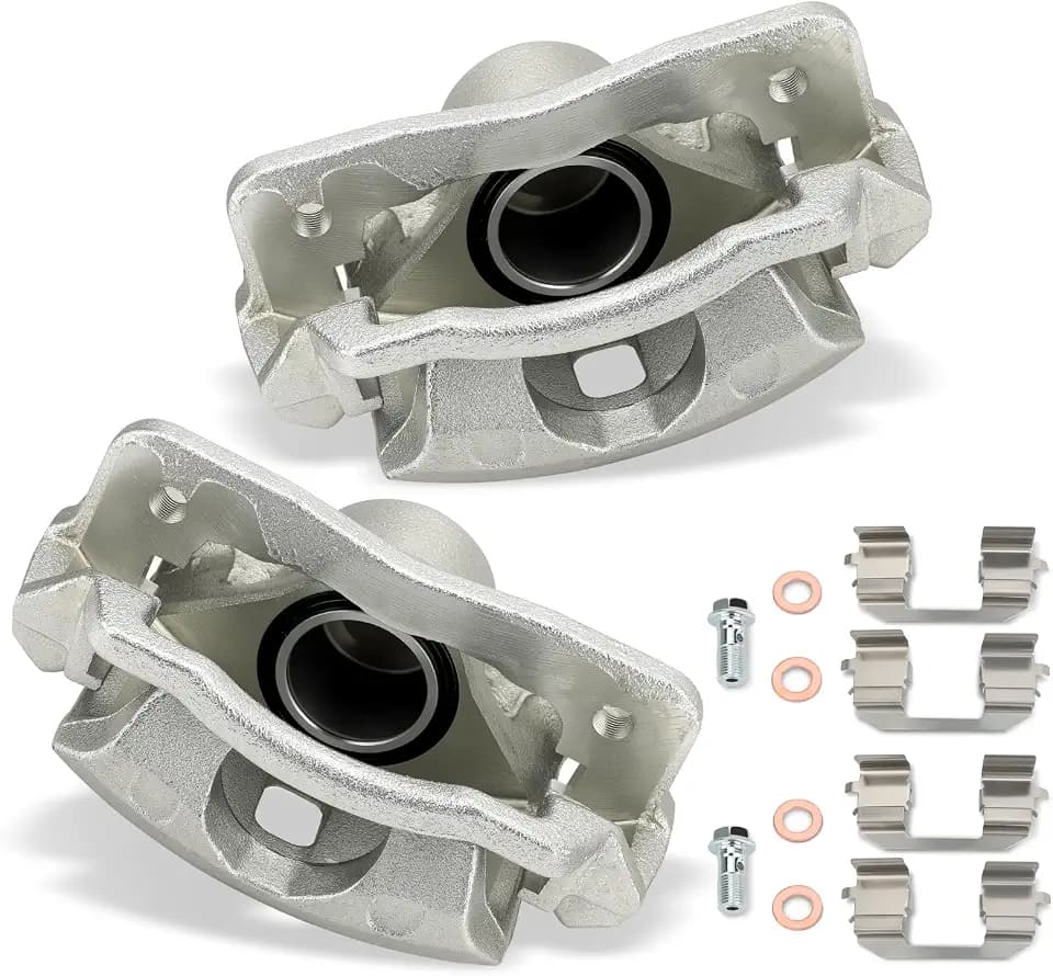 19B1832 19B1833 Front Left & Right Disc Brake Caliper Assembly with Bracket