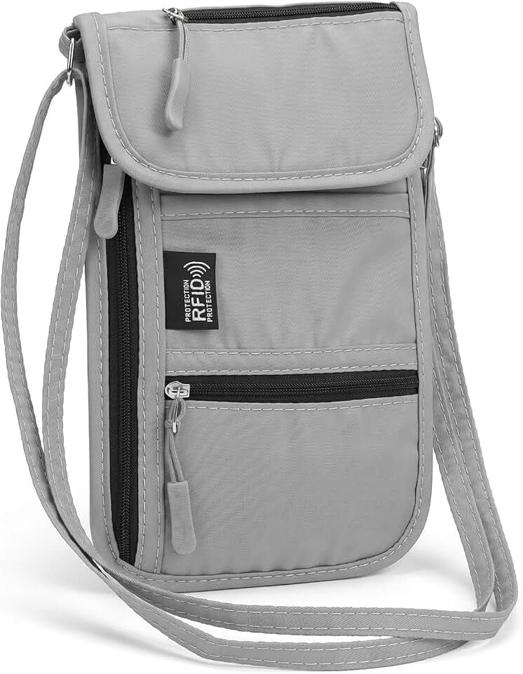 Neck Wallet for Traveling Women Passport Pouch for Travel