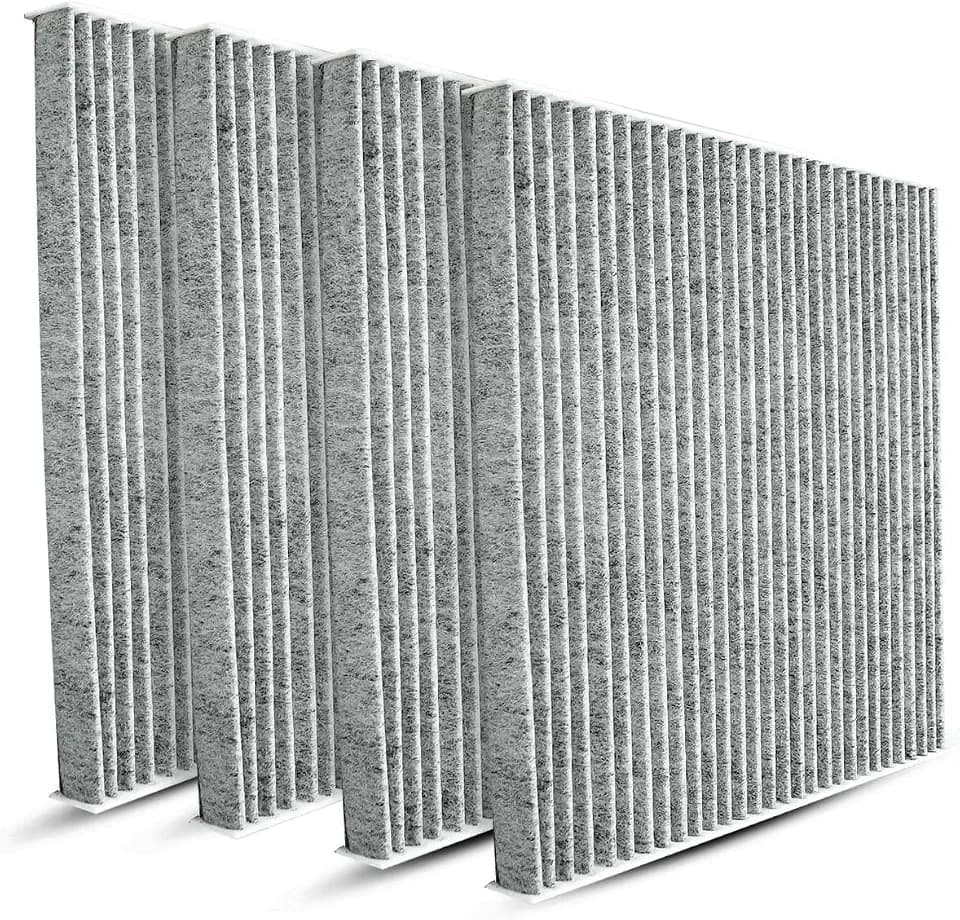 4Pcs Cabin Air Filter Fit for Freightliner Cascadia 2019-2023 Trucks