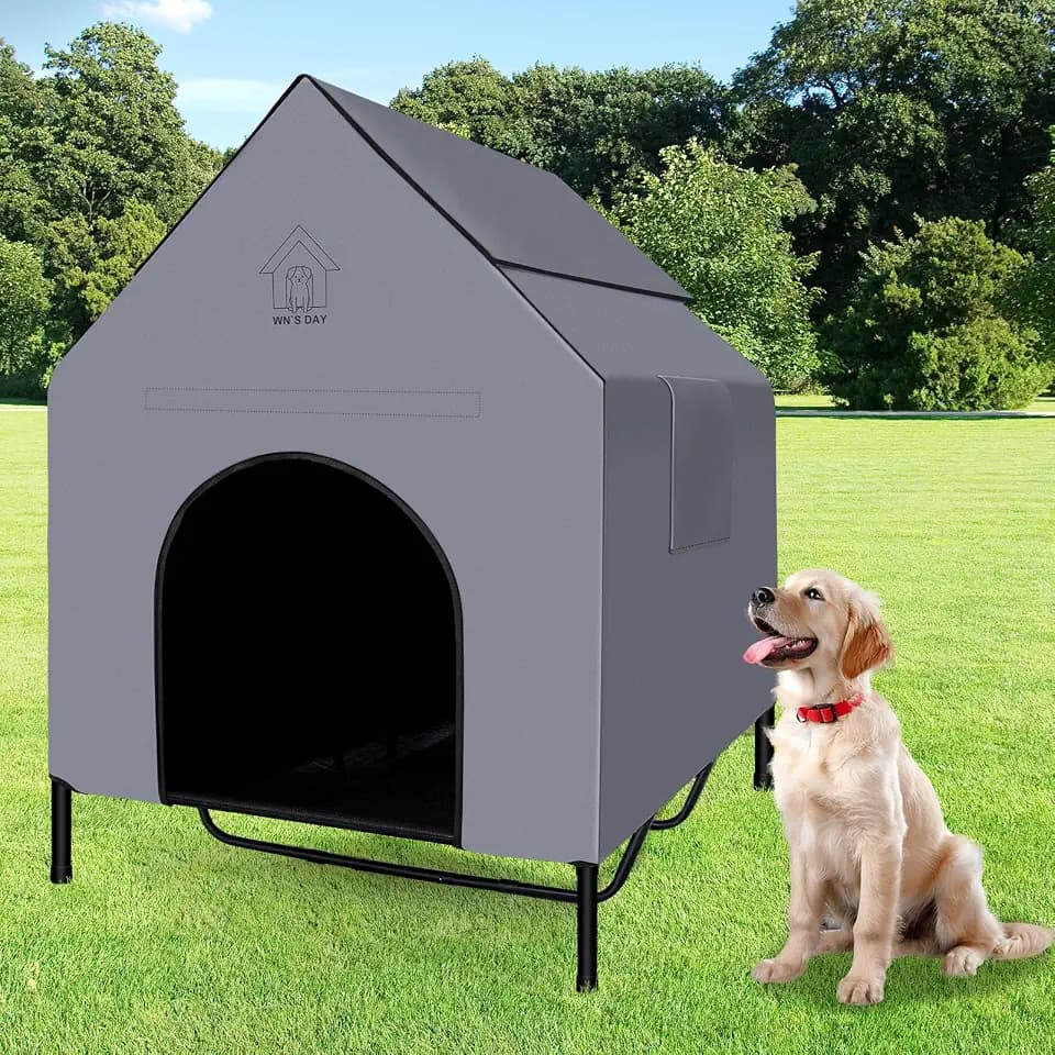 48'' Large Dog House Outdoor for Large Dogs Outside, Dog Tent, Pet House