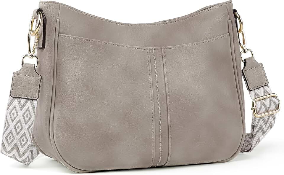 TANTOMI Crossbody Bags for Women Vegan Leather Travel Crossbody Purse