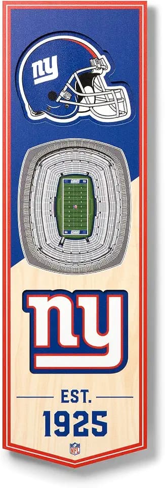 YouTheFan NFL 3D Stadium Banner - 6x19