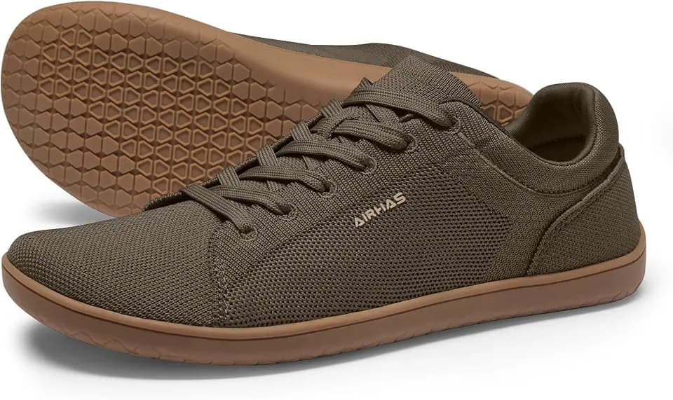 AIRHAS Men's Barefoot Shoes Zero Drop Sneakers Men Minimalist Casual Shoes