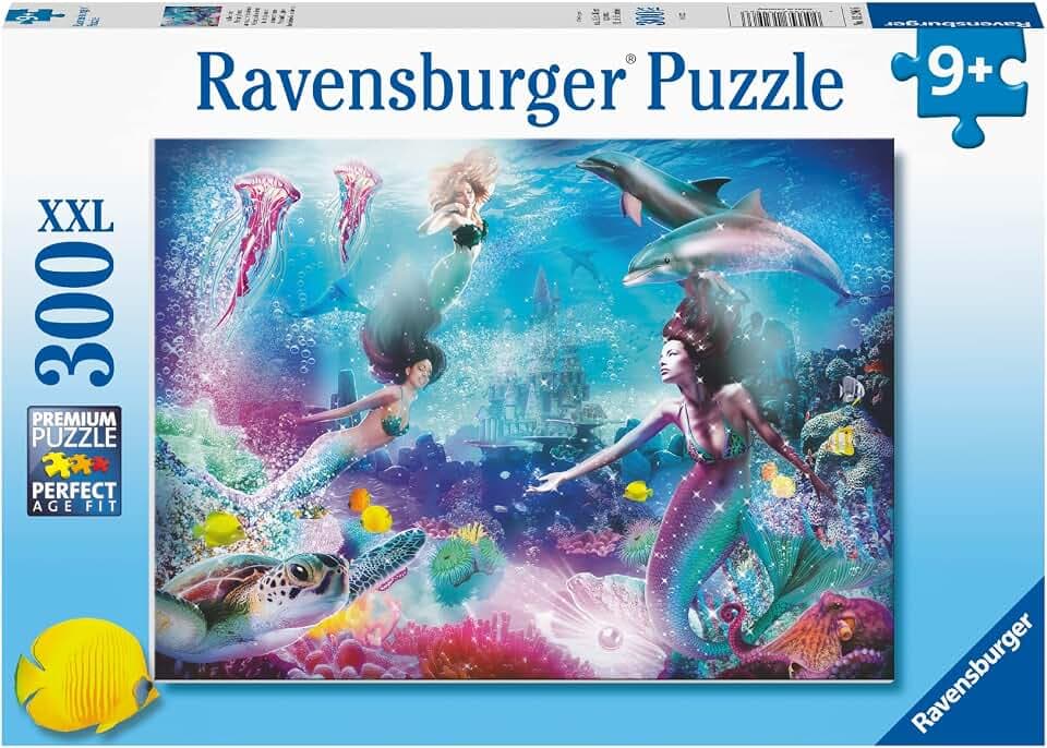 Ravensburger Puzzle Im Reich der Meerjungfrauen - 300 XXL Teile Puzzle ab 9
