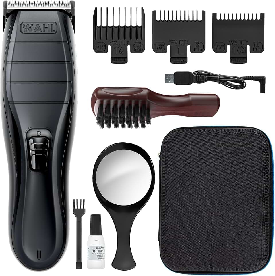 Wahl Close Cut USB-Haarschneider für Herren, kabellos, 0,3 mm Schnitt