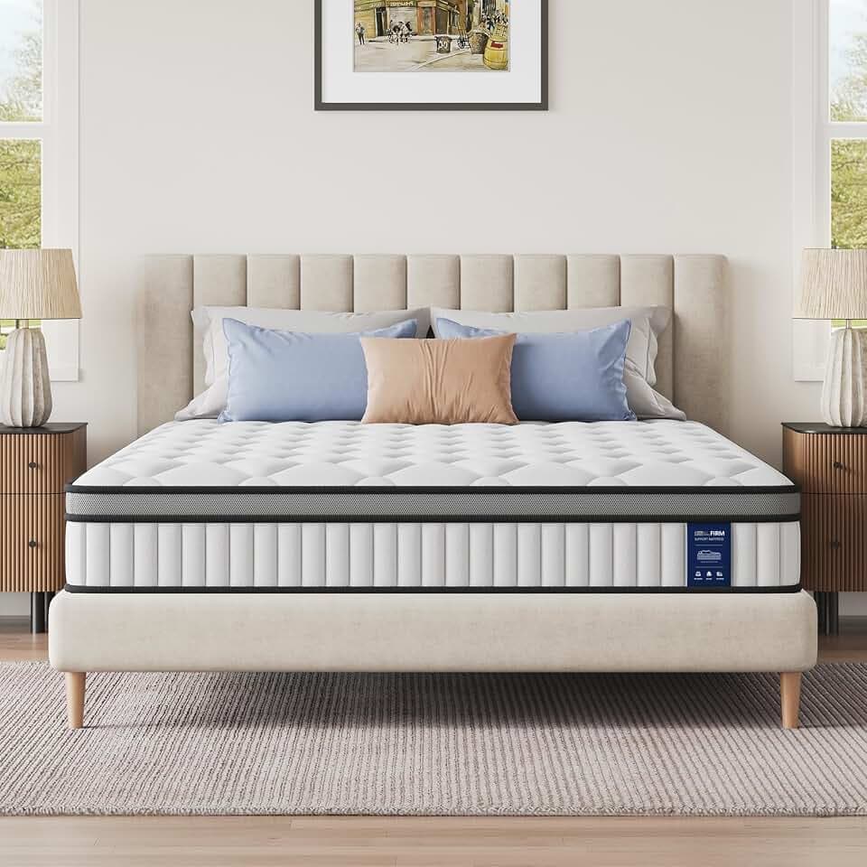 BedStory Matratze 160x200cm,Taschenfederkernmatratze Höhe 31cm,Orthopädische Matratze mit Komfortschaum H3&H4 Härtegrad,Federkernmatratze für Erwachsene Öko-Tex Zertifiziert & CertiPUR Zertifiziert
