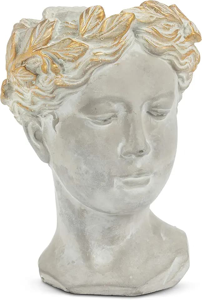Abbott Collection Aphrodite Head Planter - Small